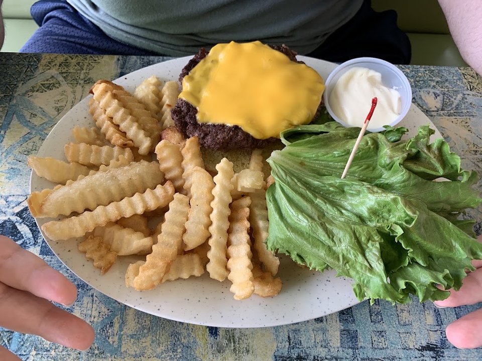 Cheeseburger and Fries