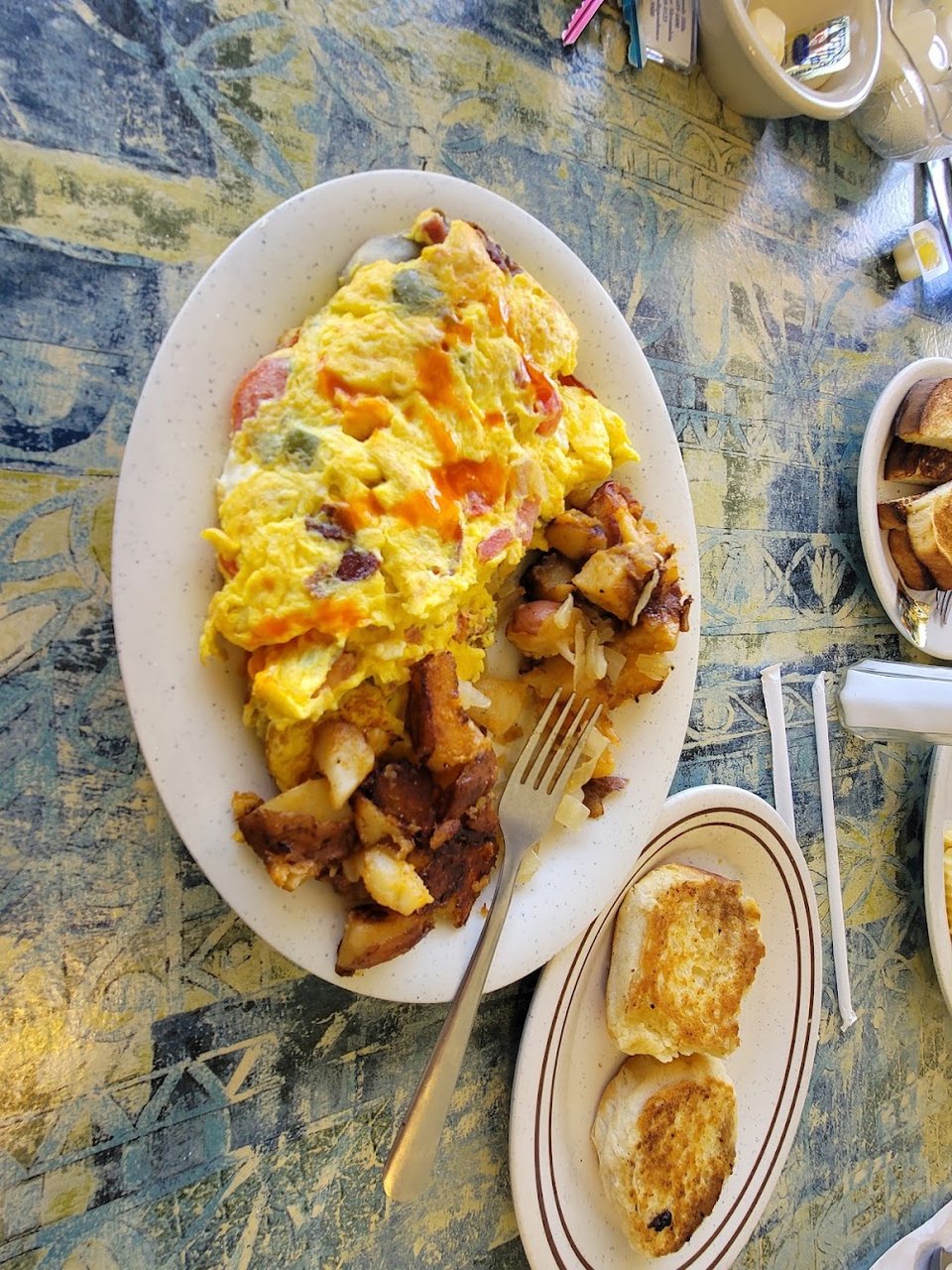 Three Meat Omelette